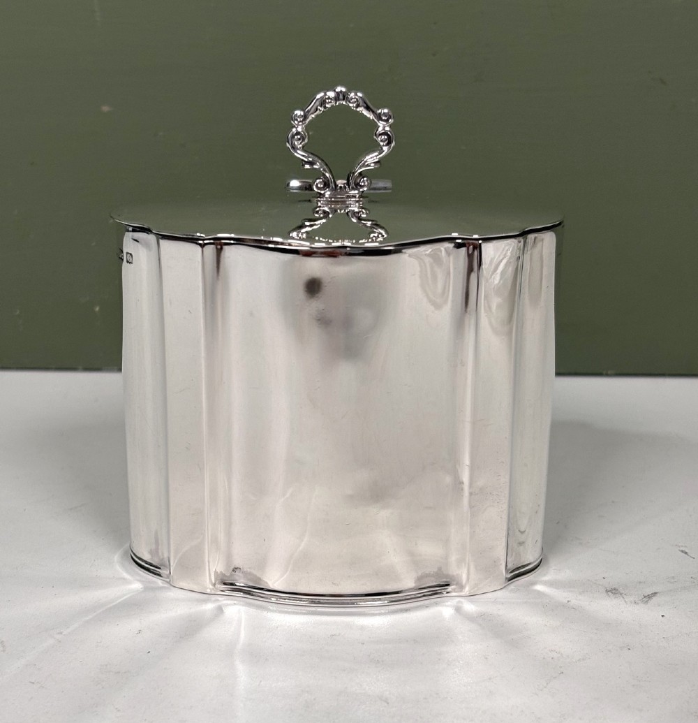 SOLID SILVER CADDY 1913