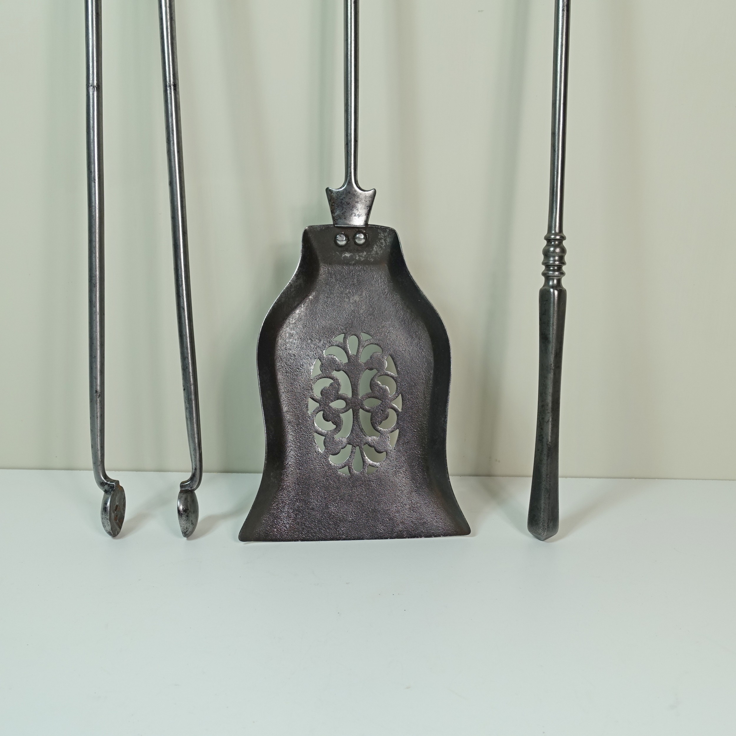 Set Of Early 19th C Steel Fire Tools | 844548 | Sellingantiques.co.uk