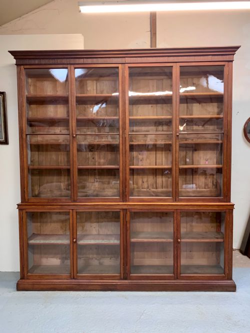 Scottish Oak Library Estate Bookcase