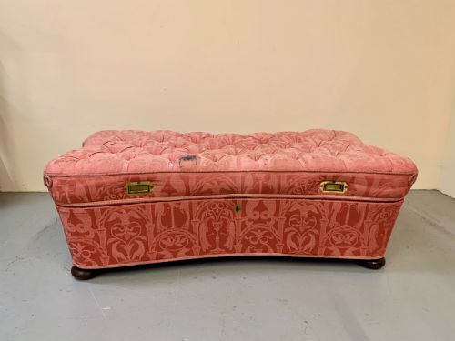 Exceptional Large Ottoman Centre Stool