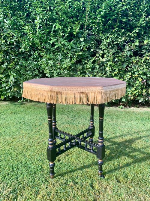 Aesthetic Parcel Gilt Gypsy Table