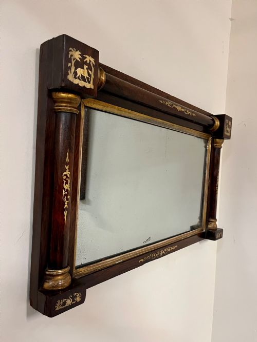 Regency Rosewood Wall Mirror