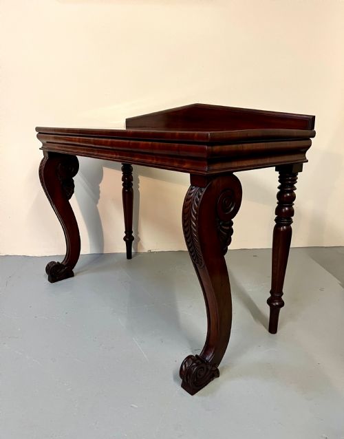 Fine Regency Scottish Console Table