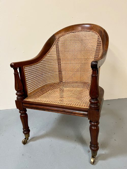 Rosewood Bergere Armchair