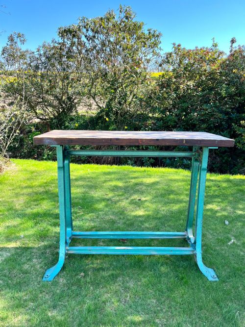 Industrial Cast Iron Table