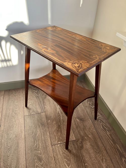 Art Nouveau Lamp Table