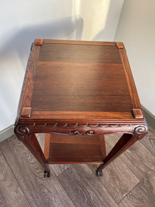 ROSEWOOD LAMP TABLE - ADDITIONAL PHOTO 1