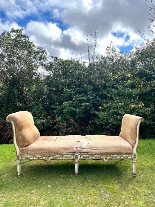 French Parcel Gilt Window Seat