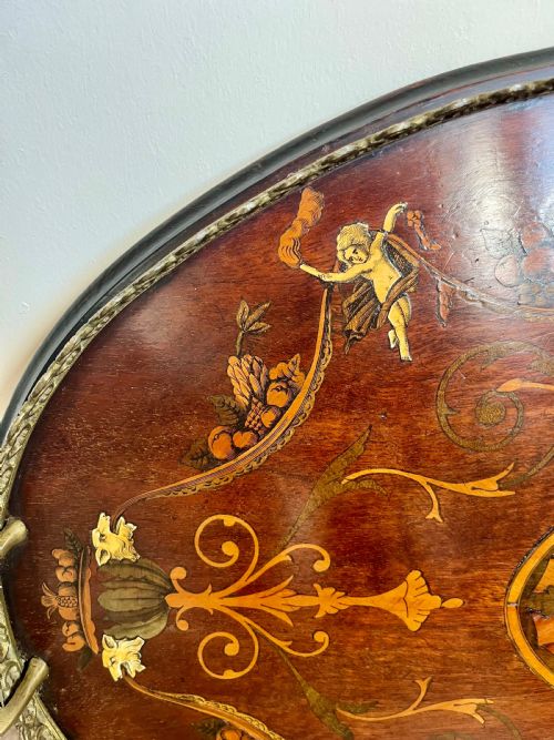 EDWARDIAN INLAID TRAY - ADDITIONAL PHOTO 2