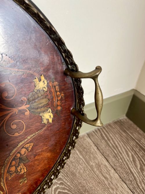 EDWARDIAN INLAID TRAY - ADDITIONAL PHOTO 4
