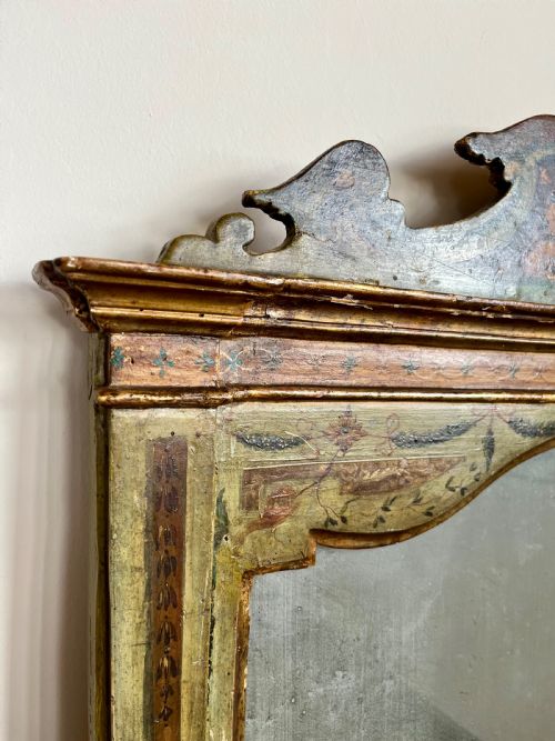 PAINTED WALL MIRROR - ADDITIONAL PHOTO 1