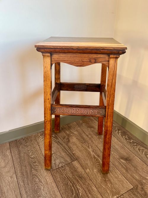 Hms Foudroyant Oak and Copper Occasional Table