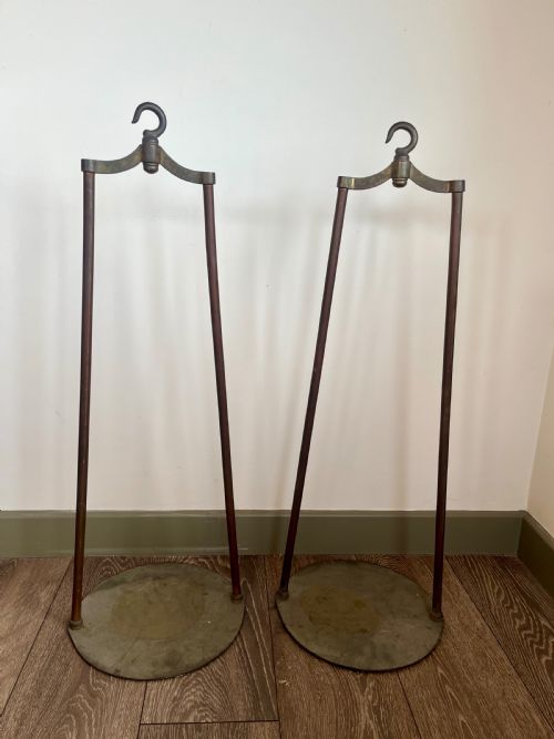 Brass and Copper Hanging Kitchen Displays