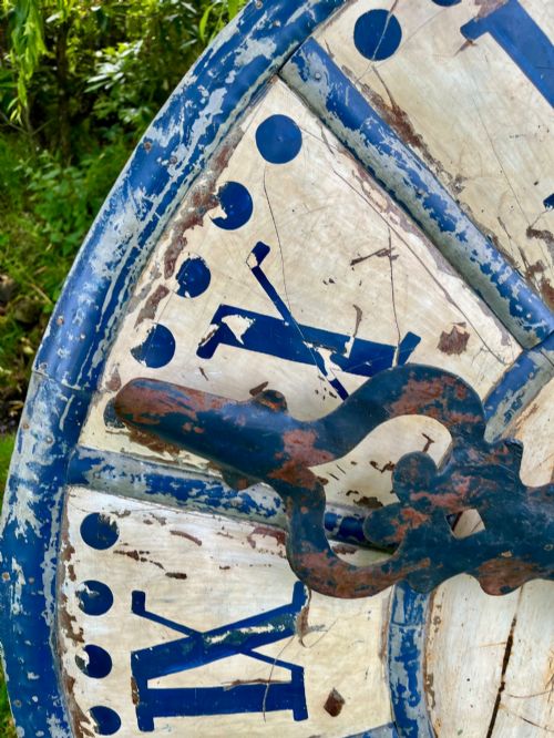 HUGE FRENCH TOWER CLOCK FACE - ADDITIONAL PHOTO 3