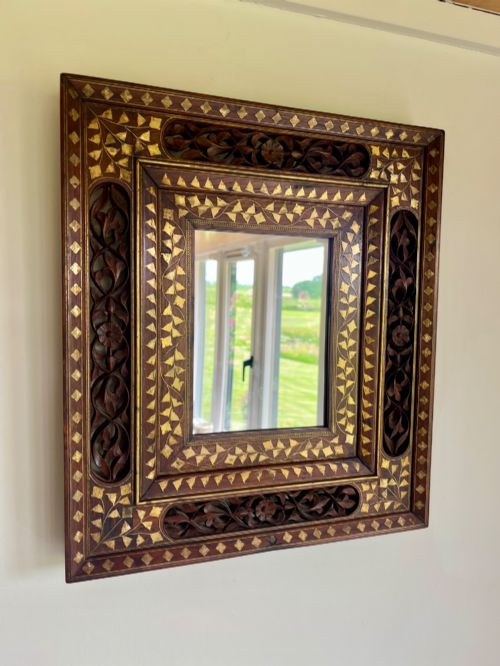FINE HOSHIARPUR MIRROR FRAME - ADDITIONAL PHOTO 10