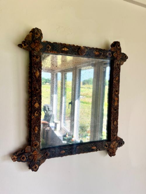 CORK TRAMP ART MIRROR