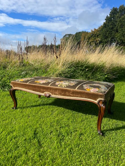 Large Rosewood Centre Stool