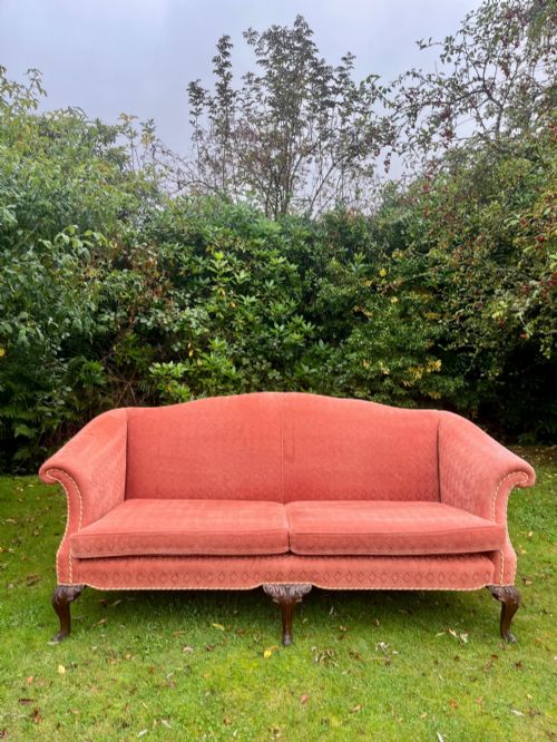 Camel Back Sofa