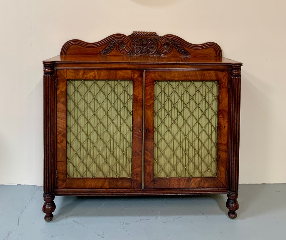 Scottish regency side cabinet 