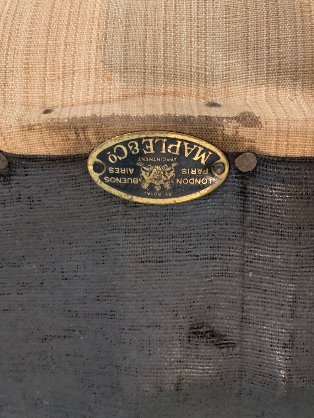 Large Maple & Co armchair  View XI
