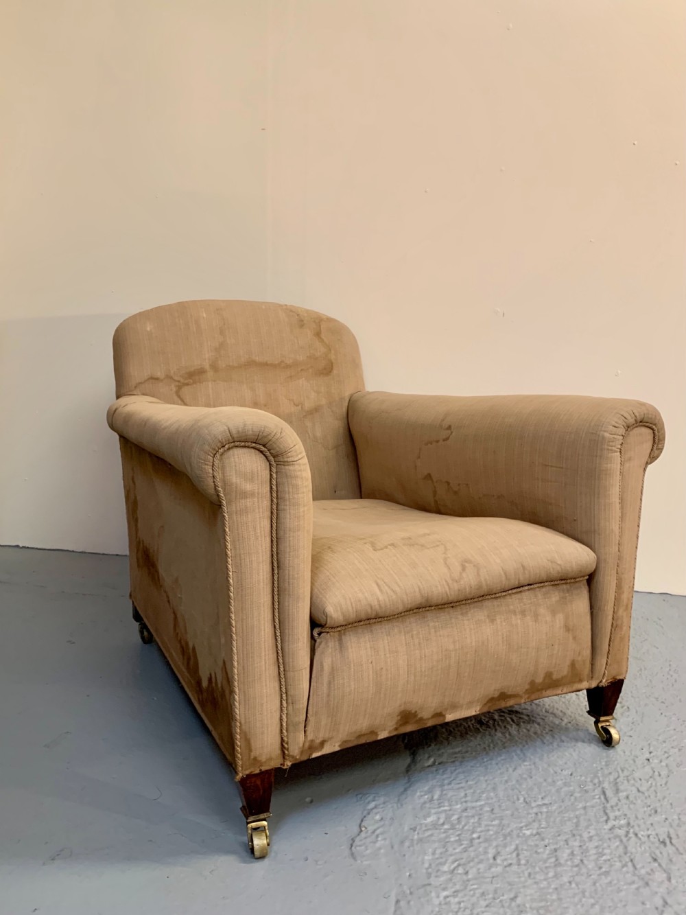 Superb deep seated country house armchair  View II