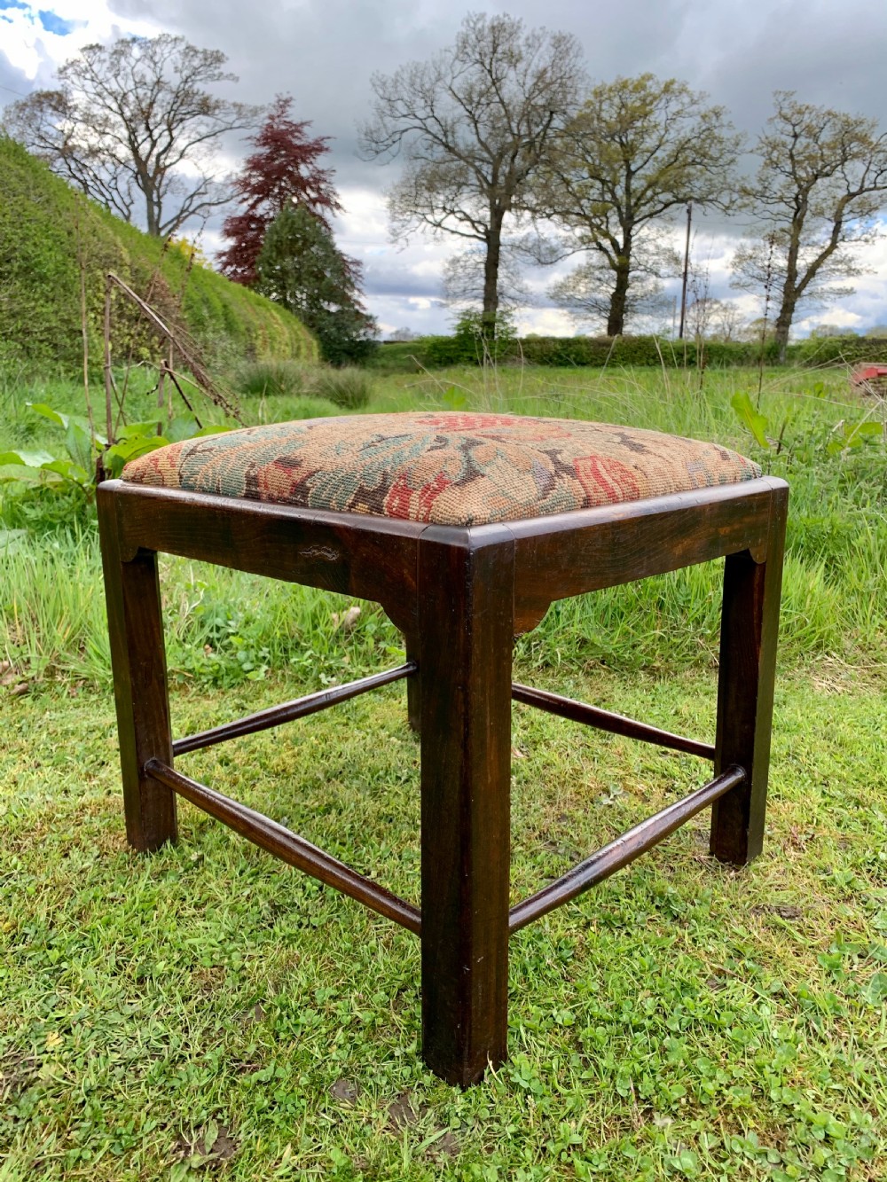 Rare Scottish laburnum stool