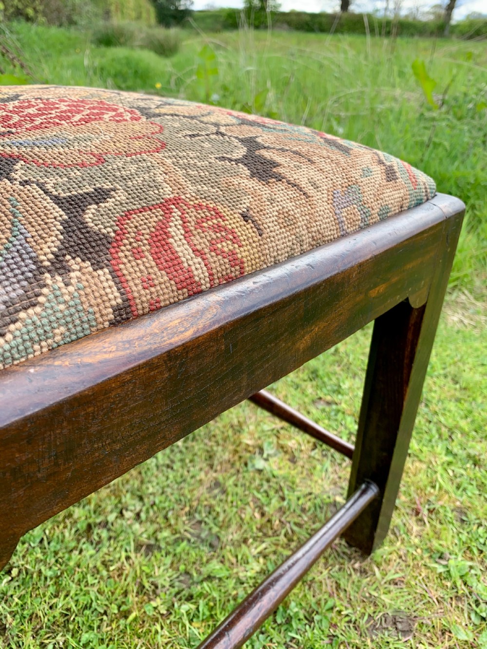 Rare Scottish laburnum stool View III