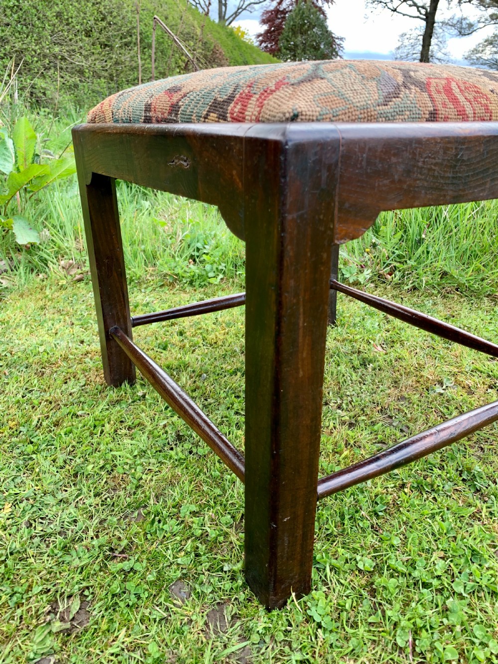 Rare Scottish laburnum stool View IV