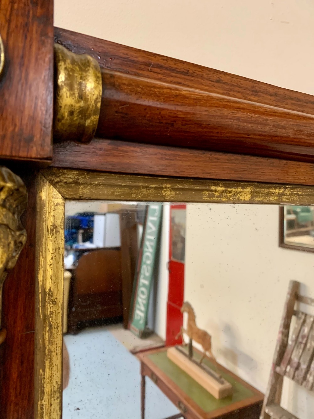 Rosewood pier mirror  View III