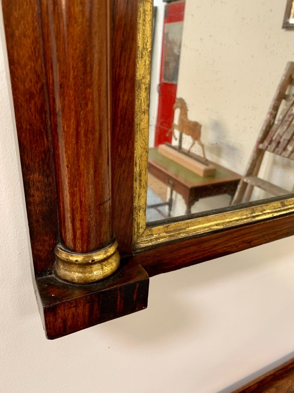 Rosewood pier mirror  View V