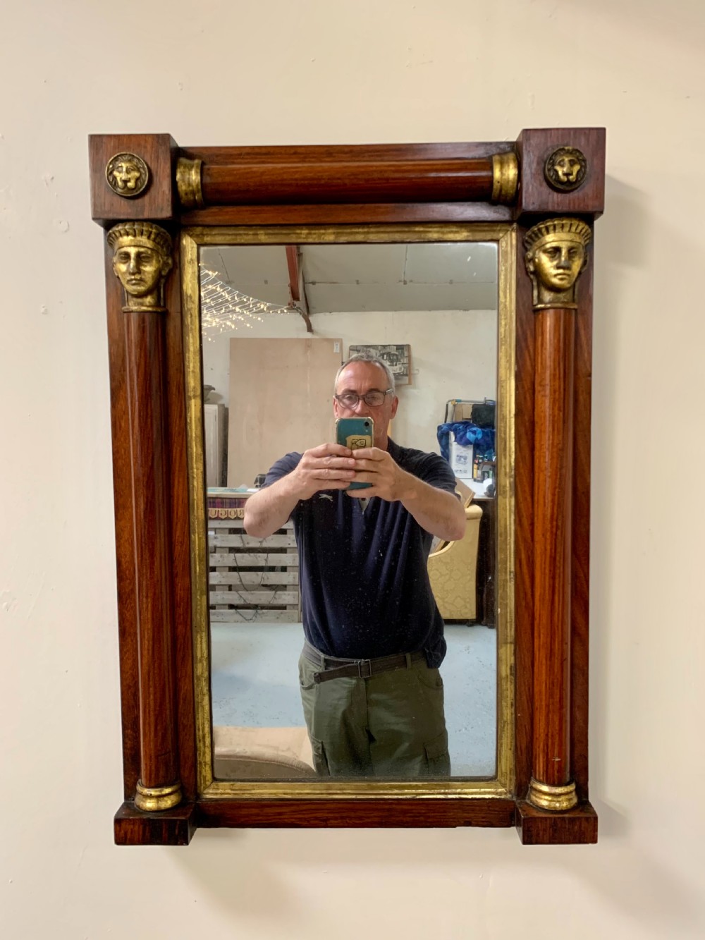 Rosewood pier mirror  View VII