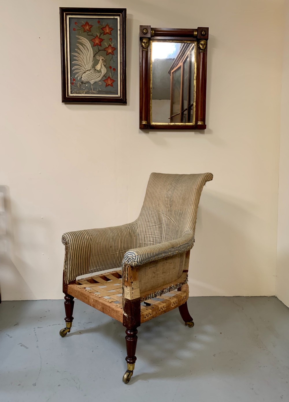 Exceptional Gillows library chair  View II