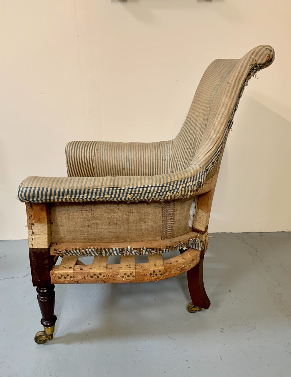 Exceptional Gillows library chair  View VIII