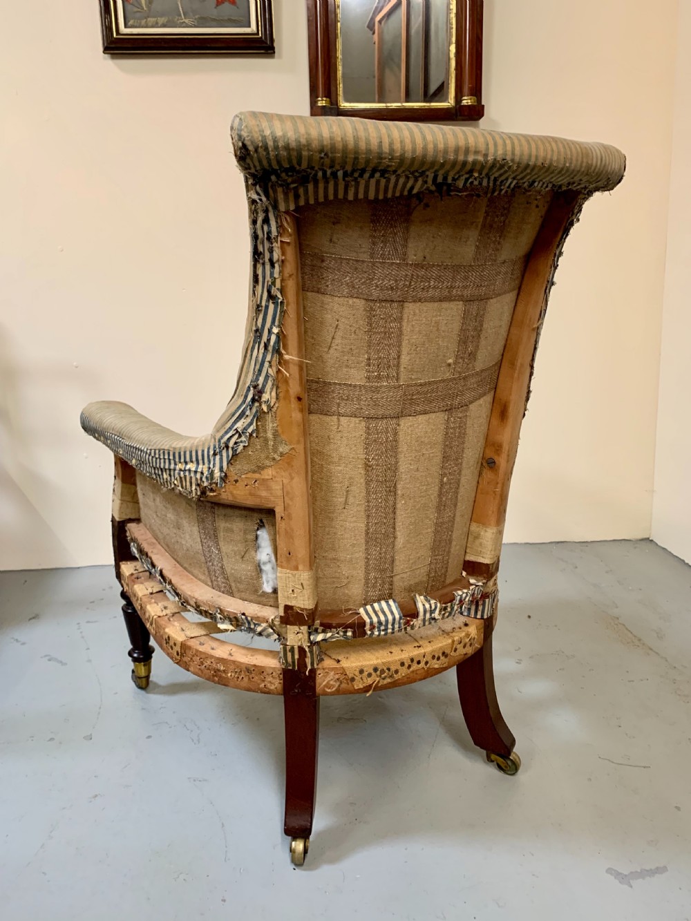 Exceptional Gillows library chair  View X