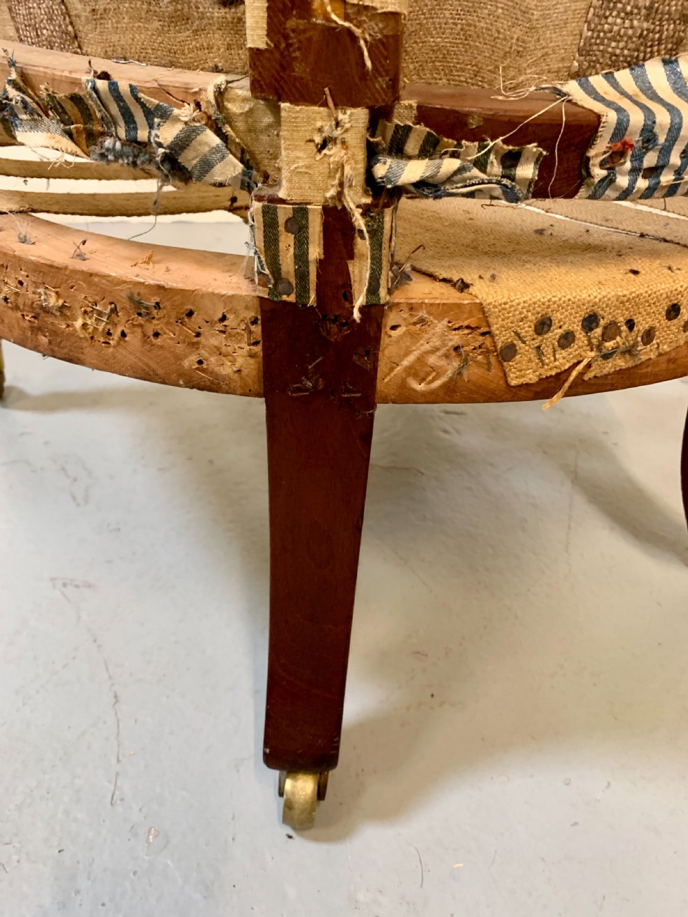 Exceptional Gillows library chair  View XI