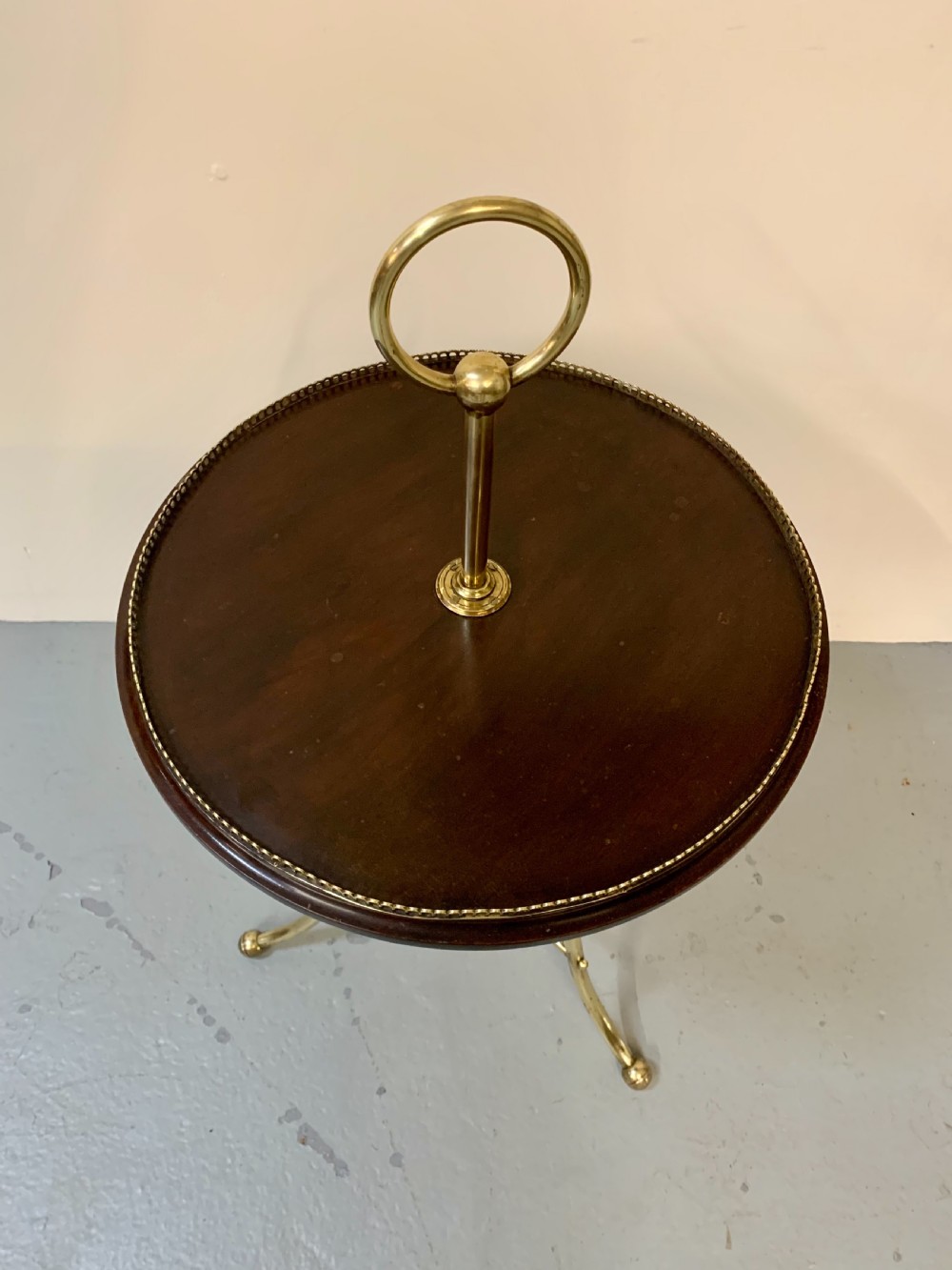 Brass occasional table View II