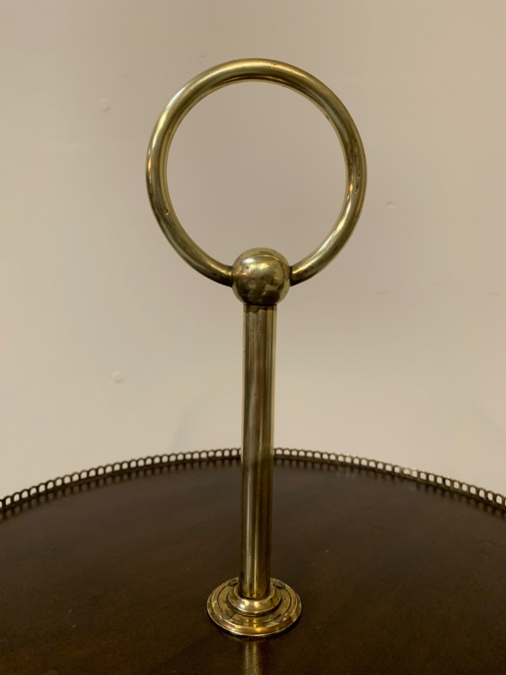 Brass occasional table View III