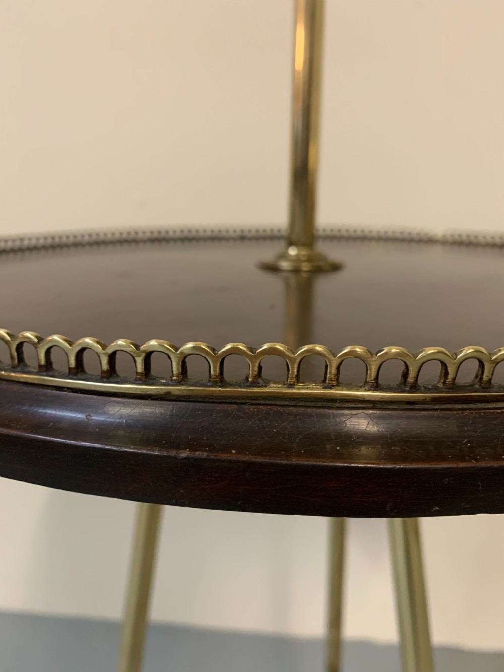 Brass occasional table View IV