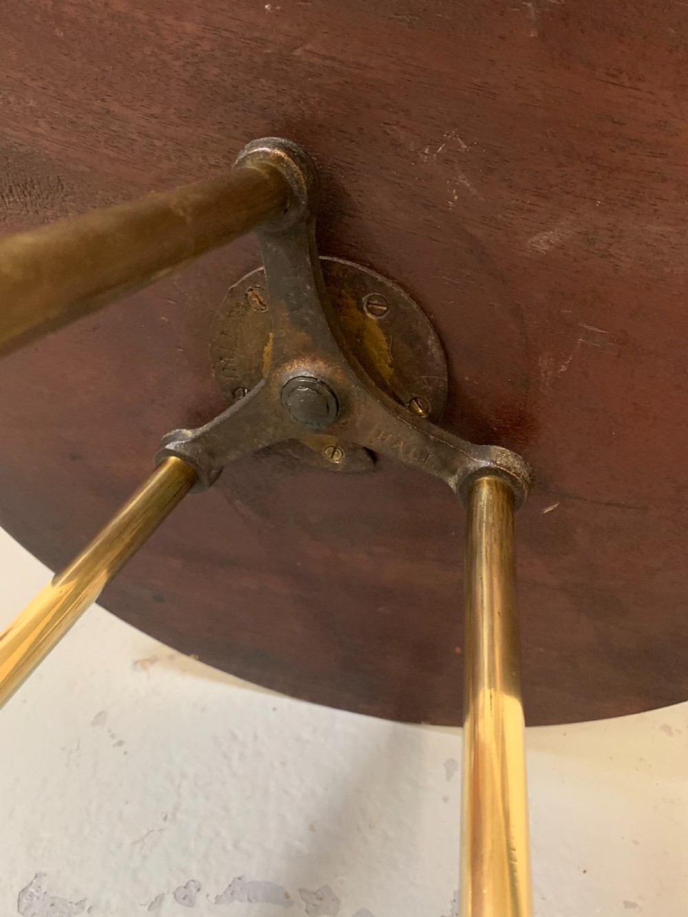 Brass occasional table View VIII