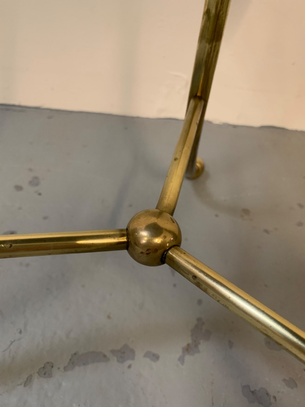 Brass occasional table View IX