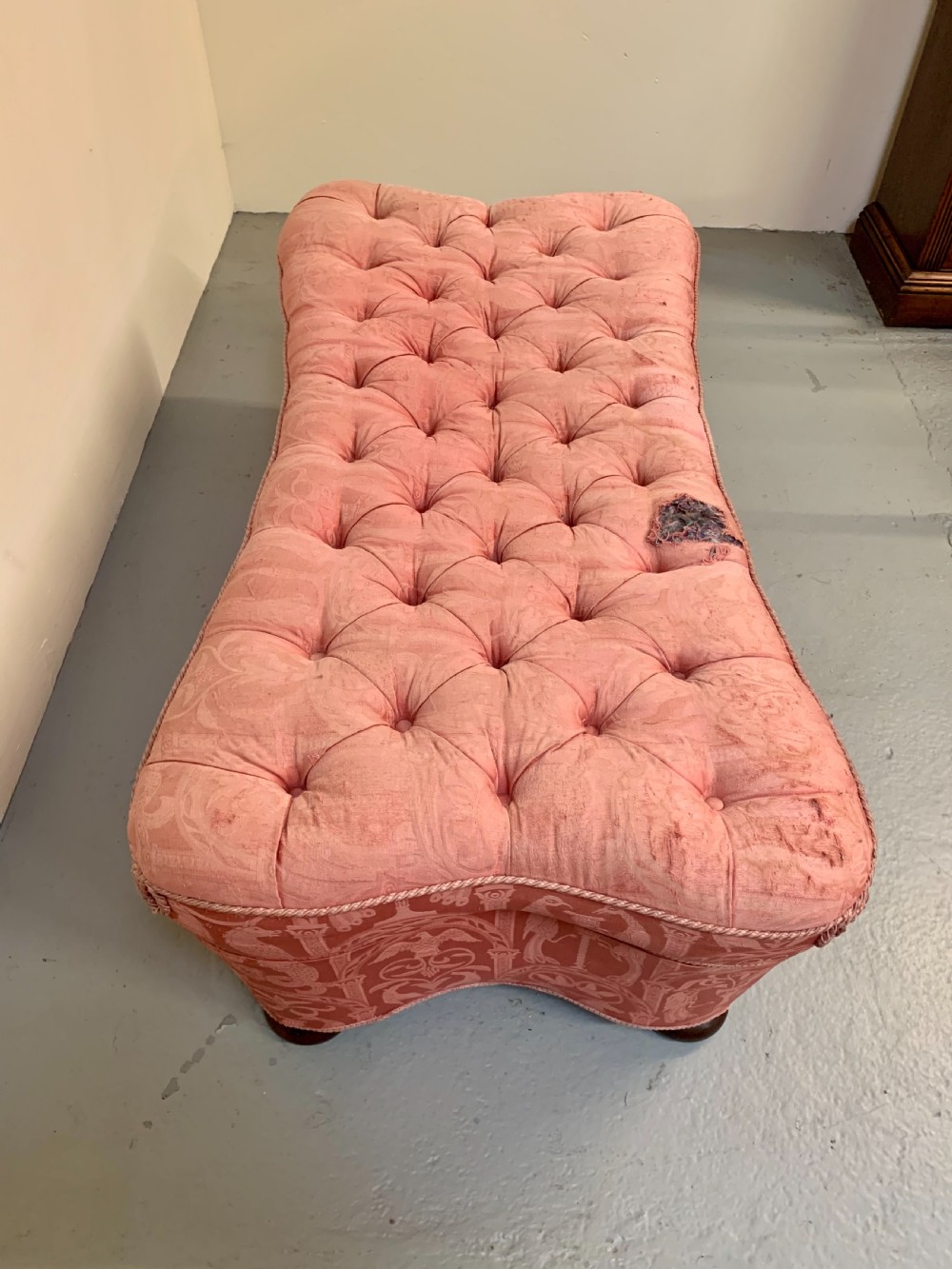 Exceptional large ottoman centre stool  View IV