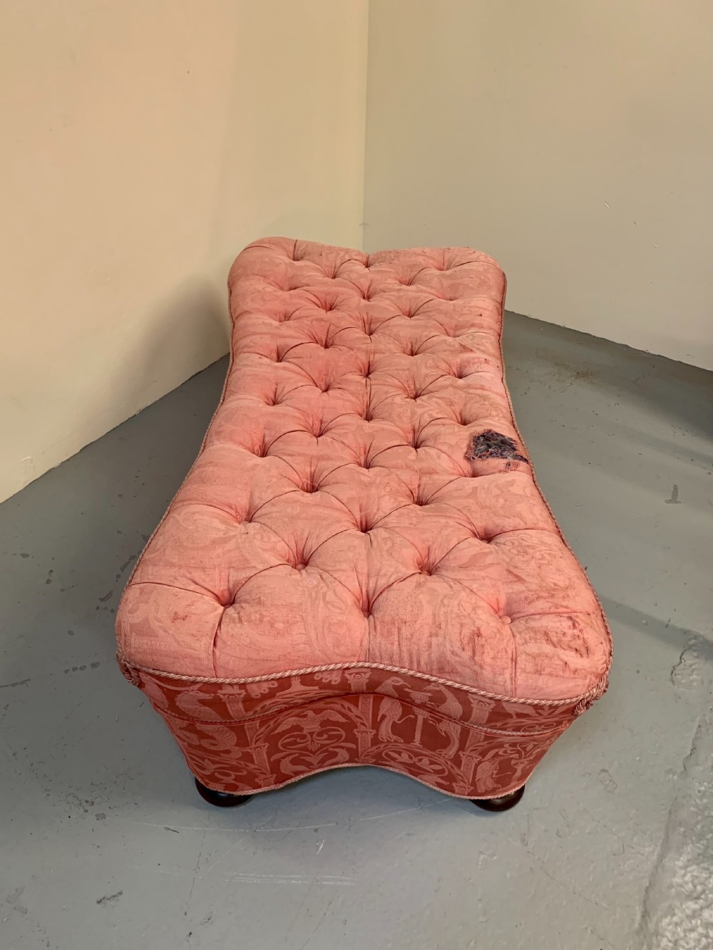 Exceptional large ottoman centre stool  View XI