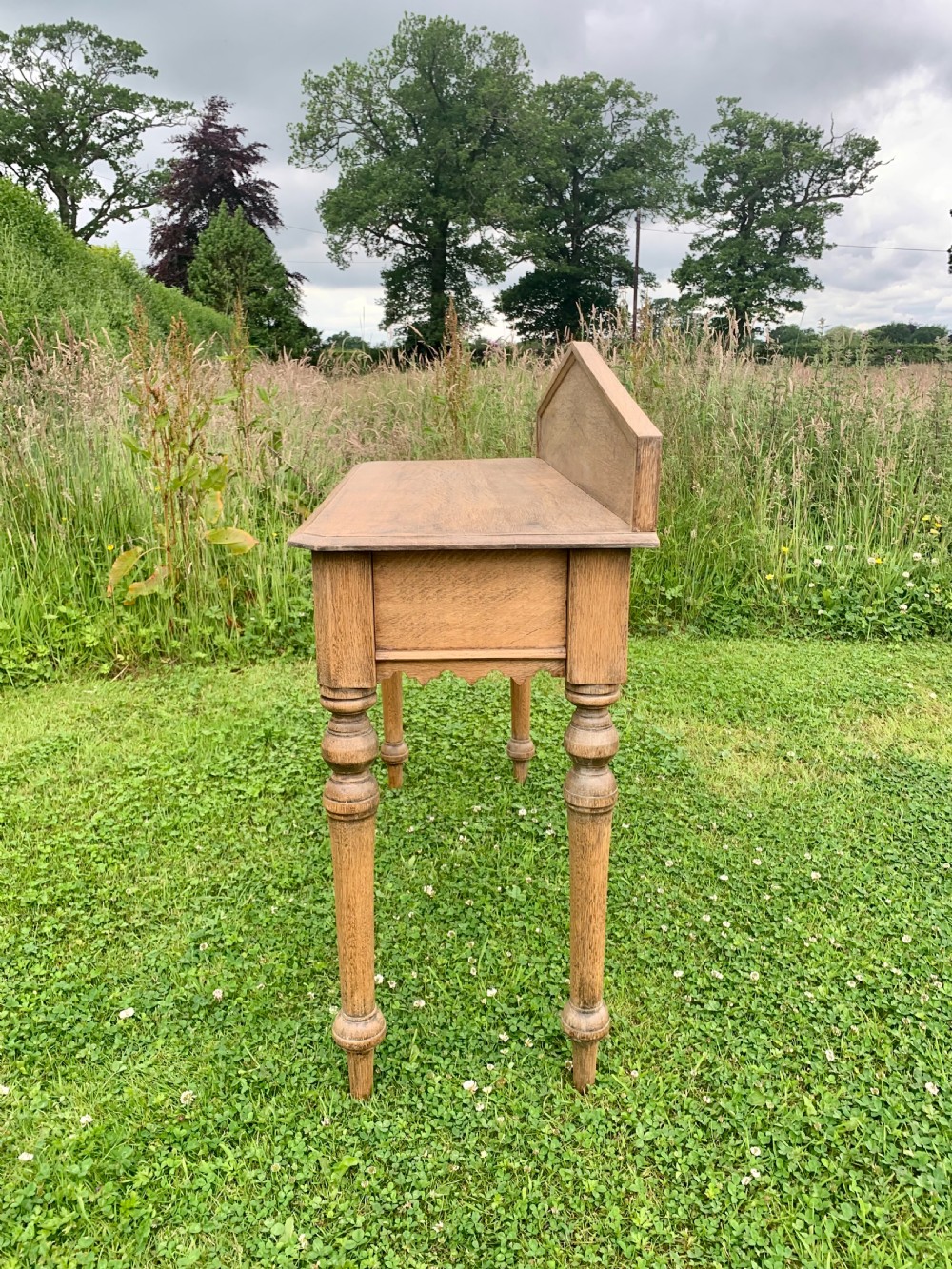 Scottish oak console table View III