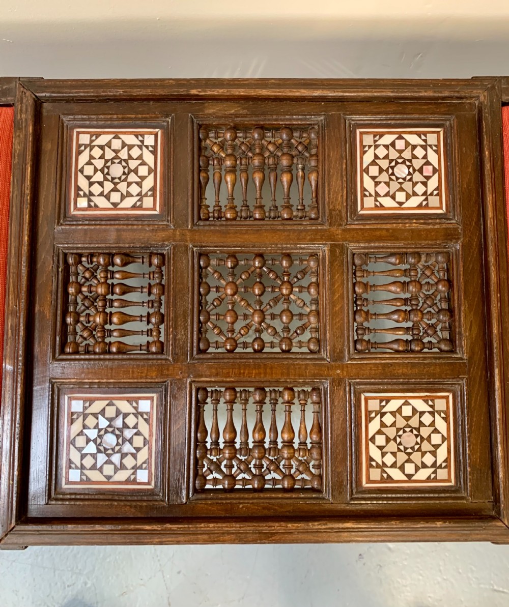 Large moorish window seat stool View III