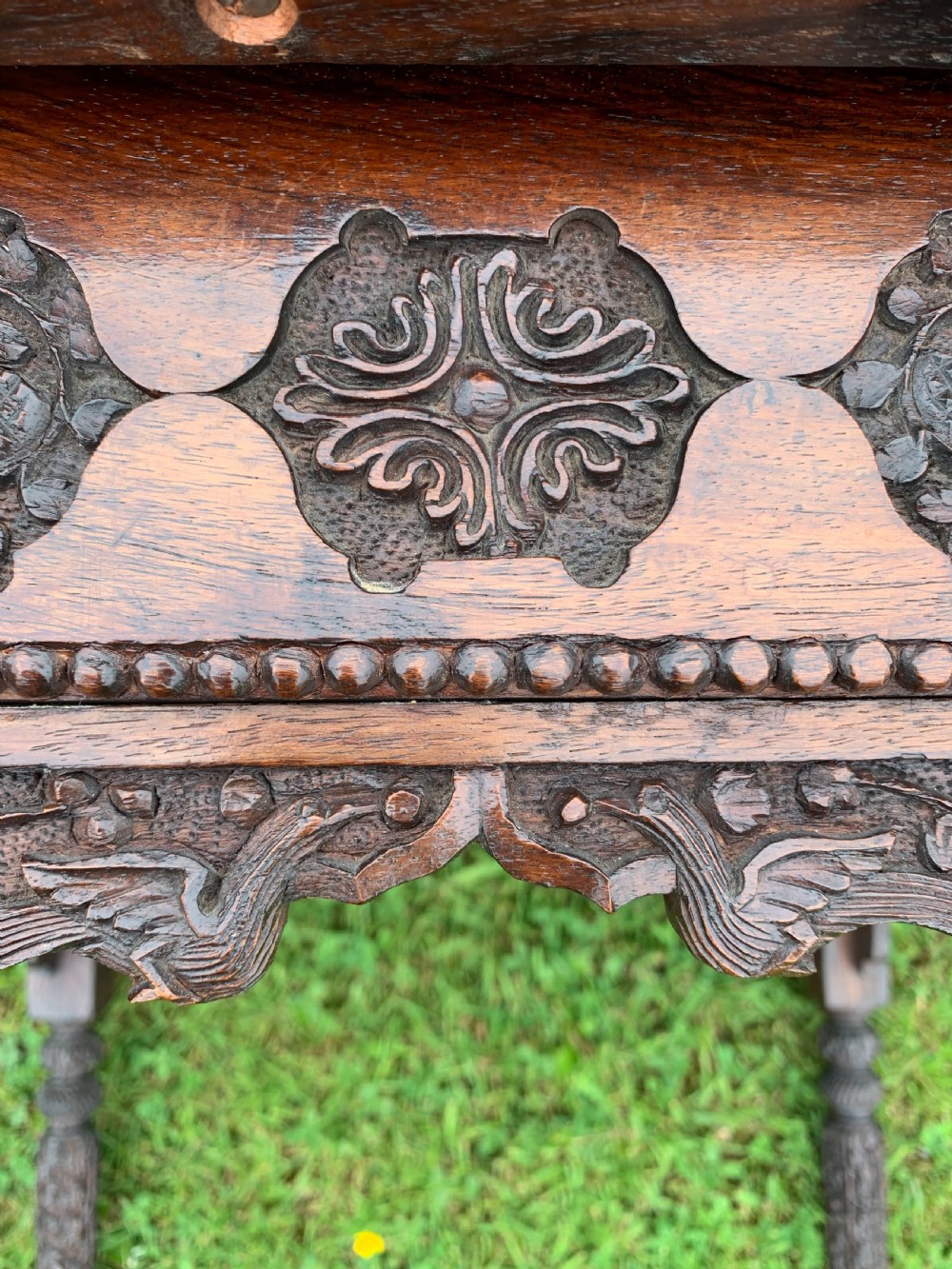 Excellent Anglo Indian occasional table View XII