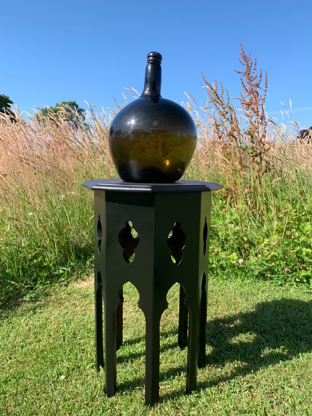 Onion shaped wine bottle  View II