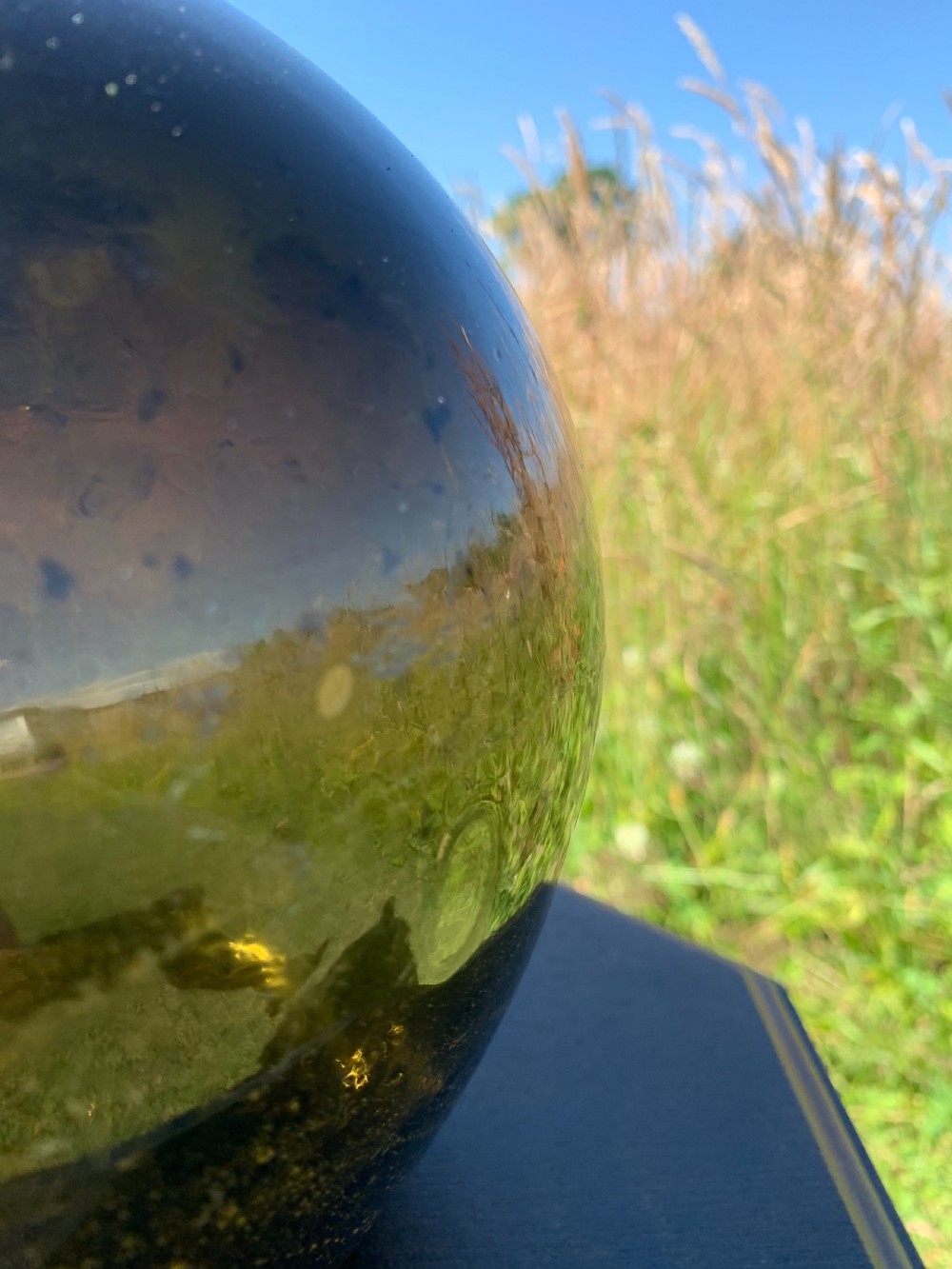 Onion shaped wine bottle  View IV