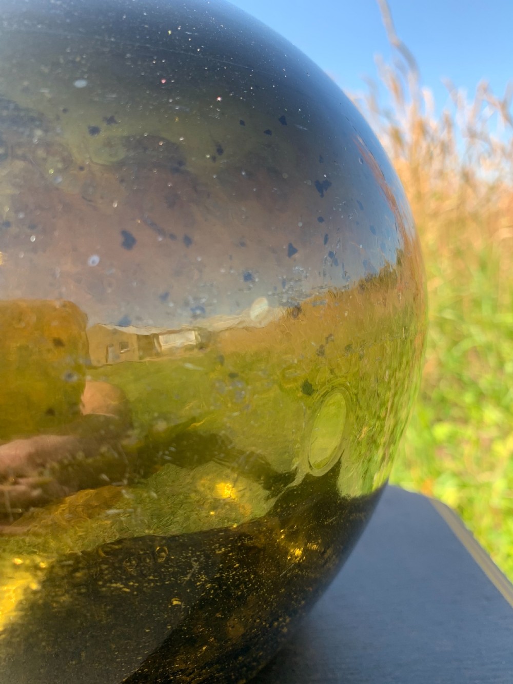 Onion shaped wine bottle  View V