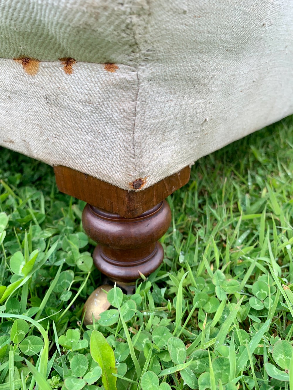 Howard & Sons walnut open armchair  View IV