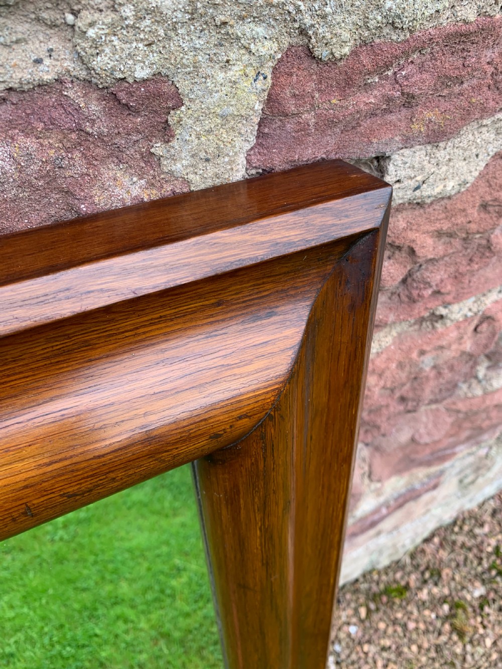 Large oak framed mirror  View VI